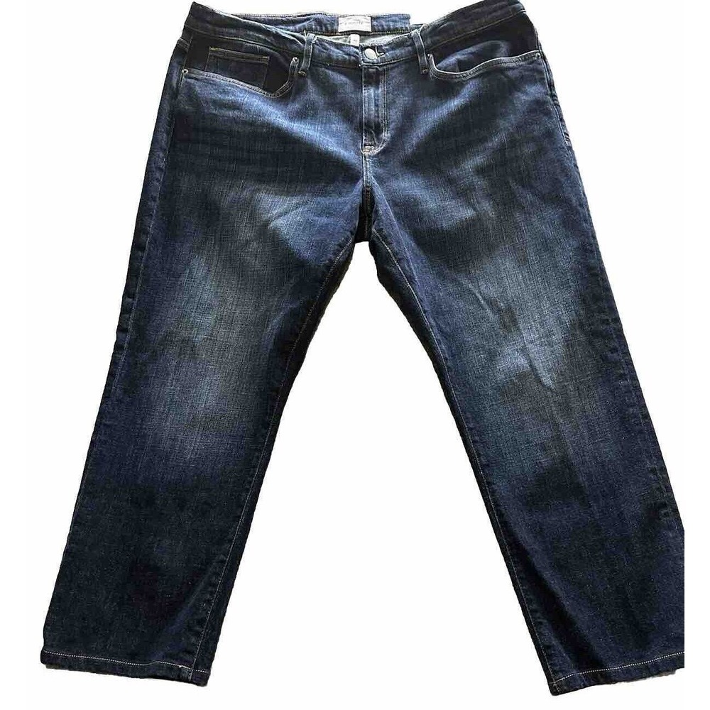 FRAME DENIM MENS JEANS SIZE 40‎ L HOMME SLIM DARK WASH SLIM JEANS
